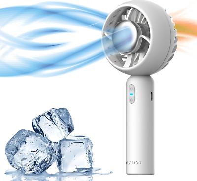 Portable Air Conditioner Fan – Ice Cooling Handheld Fan Blows Real