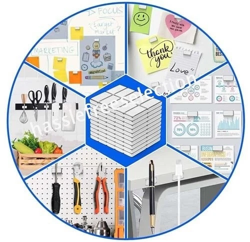 Super Strong Neodymium Magnet Rare Earth Round Cuboid Hole Holder Hook Fishing - image 4 of 4