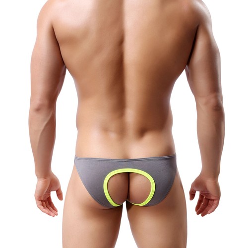 Sexy Ropa Interior Para Hombre Tanga Modal Calzoncillos Gay Bragas Culo Abierto Calzoncillos M L XL - Imagen 53 de 56