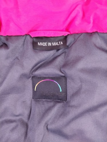 Vintage Bogner Bora Bora Pink Insulated Embroidered Womens Ski Jacket 14 - Picture 13 of 24