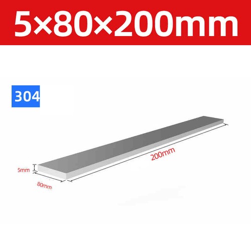 Flachstahl A2 Edelstahl V2A Flachmaterial Breite 10-80mm Dicke 3/4/5/6/8mm - Bild 111 von 185