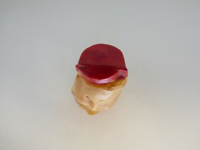 RARE Figurine Ancienne Celluloïd Culbuto Poussah - Rolly Dolly - Fabriqué En France
