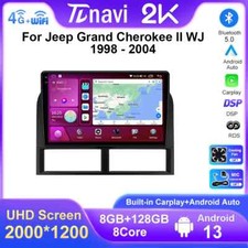 For Jeep Grand Cherokee II WJ 1998-2004 Stereo CarPlay Car Radio Multimedia GPS