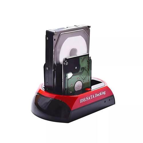 Hard Disk Drive Dock Dual 2.5/3.5 SATA IDE HDD Docking Station OTB Card Reader A - Picture 23 of 24