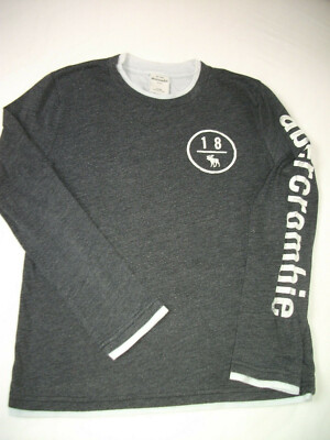  Abercrombie Kids - angenehmes, weiches Langarmshirt Gr. S/10 Jahre neuw.