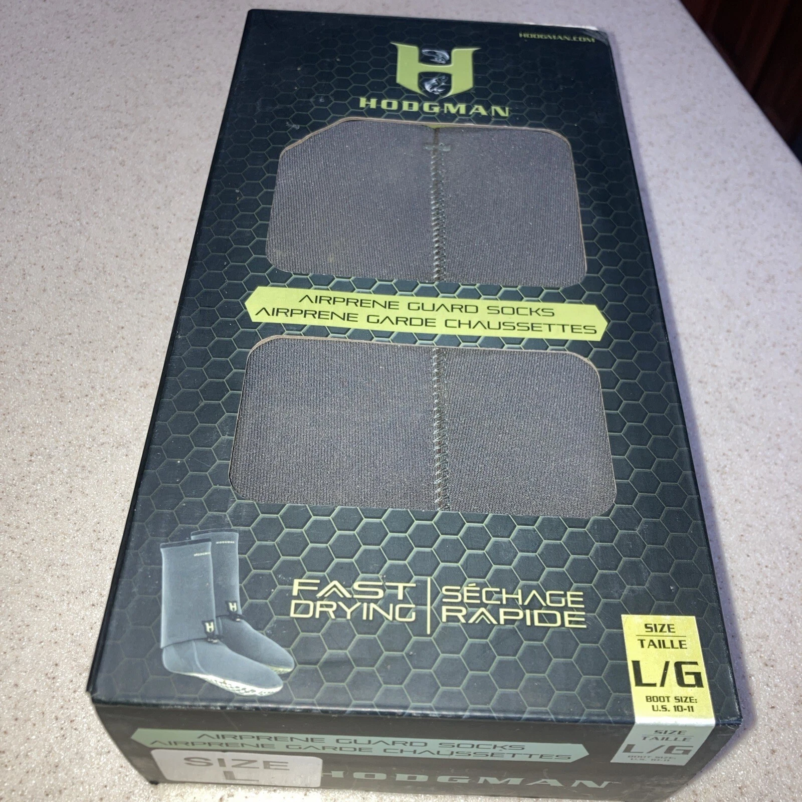 Hodgman Airprene Guard Socks * Fishing * Wading * — Size L
