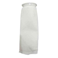 #4 Size 200 Micron Liquid Filter Bags, Polyester Felt, Polypropylene Ring - 25EA