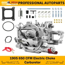 4 Barrel 1905 Carburetor Carb Kit For 1905 AVS2 650 CFM Square Bore Manual Choke