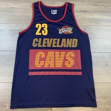 Lebron James 23 Cleveland Cavaliers NBA U Basketball Jersey Men’s Medium Navy