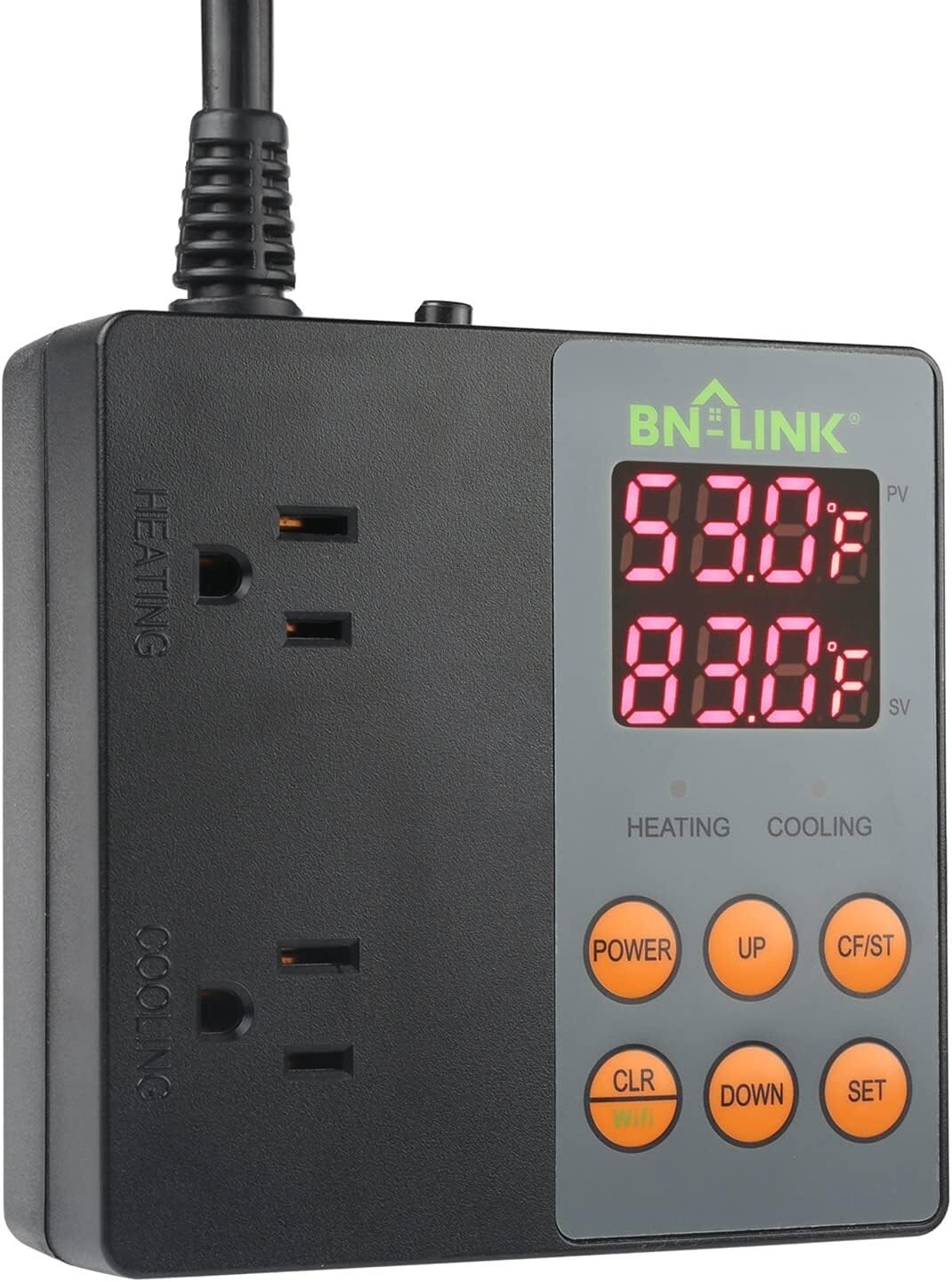 Versatile WiFi Temperature Controller for Aquariums, Seed Germination & Brewing
