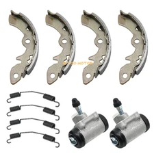 Front Brake Wheel Cylinders w/Shoes for Suzuki LT230 LT250 LTF230 Quadrunner ATV