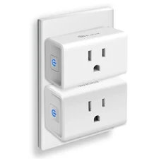 Smart Plug 15A, Wi-Fi Outlet Works with Alexa, Google