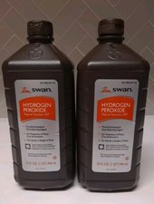 Swan Hydrogen Peroxide Antiseptic 32 Oz 3% Lot Of 2 Exp 08/2023
