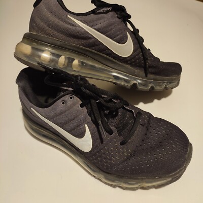 Nike Air Max 2017 GS Black Trainers UK Size Youth UK