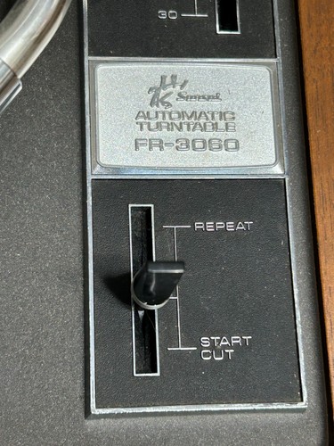 Tocadiscos Automático SANSUI FR-3060 De Colección SHURE RS 8T VER VIDEO - Imagen 5 de 22