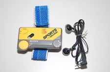Sports FM Walkman Sony SRF-F1 w/ MDR-E211 Earbuds. No Charger