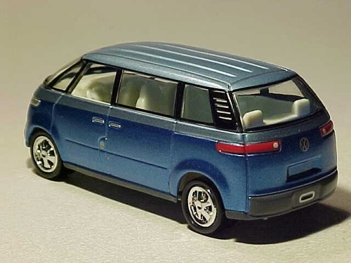 3" 2003 Volkswagen II Concept Microbus Johnny Lightning 1/64 Diecast Como Nuevo Suelto - Imagen 2 de 5