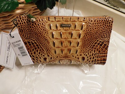 NWT BRAHMIN DAISY WRISTLET IN TOASTED MELBOURNE Q45 151 400 00488  *FREE SHIP*