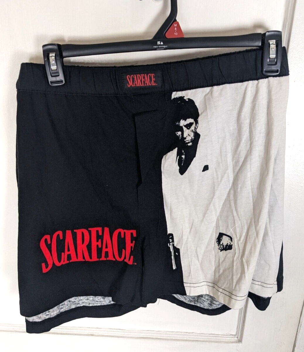 NWD Vintage 90s Scarface Al Pacino Boxer Shorts Universal Movie