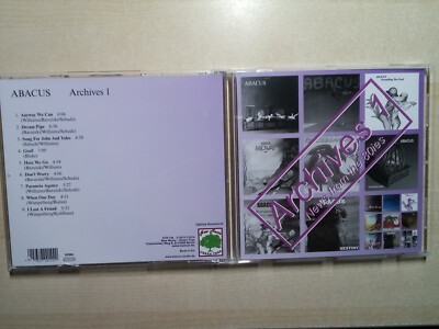 ABACUS - ARCHIVES 1 - NEWS FROM THE 80s - KRAUTROCK / PROGROCK - GRATISVERSAND