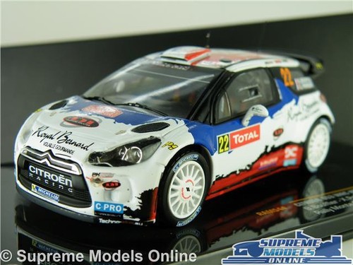 CITROEN DS3 WRC MODEL RALLY CAR 1:43 SCALE 2013 IXO BOUFFIER CARLO RAM544 K8 - 第 1/5 張圖片