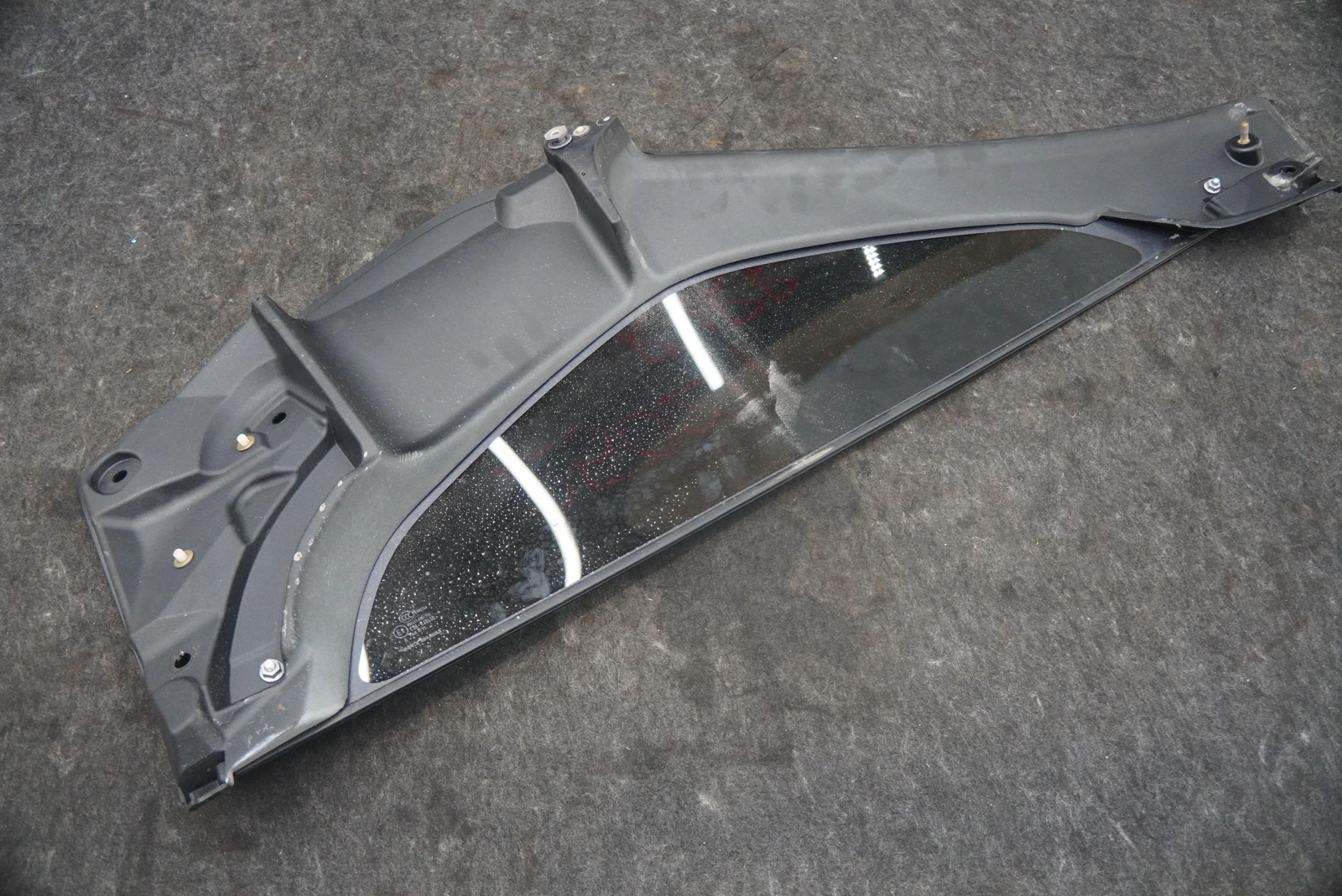 Rear Right Quarter Engine Cover Deck Glass Window 14AB409SP McLaren 720S Spider