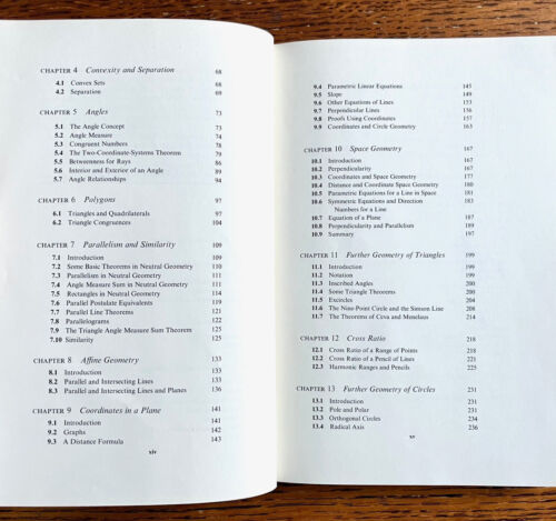 COLLEGE GEOMETRY Lawrence A. Ringenberg Hardcover HC Book 1st (1968) Dust Jacket - Picture 17 of 18