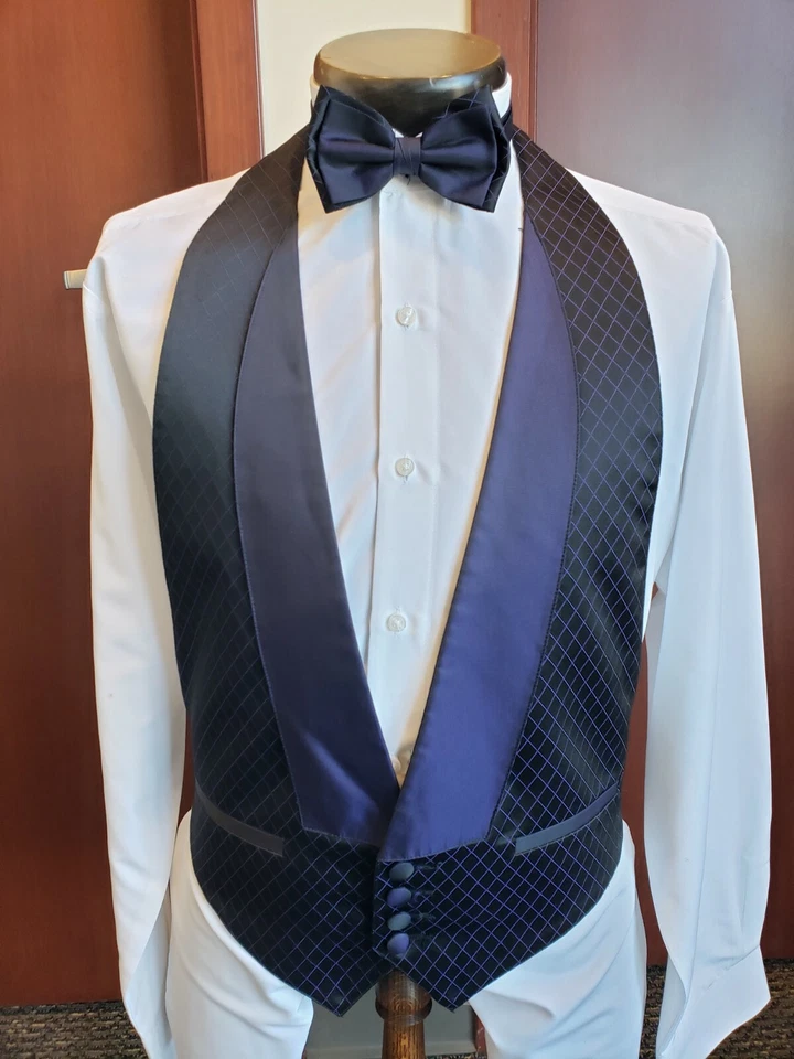 Tridescent Formal Vest - Excellent used condition - TRI - Image 3 of 4