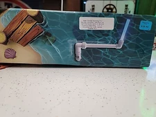 Water Fountain Pool Sprinkler , Solid LED Blue Light, Aerator 1.5 & 2.2 Cascade