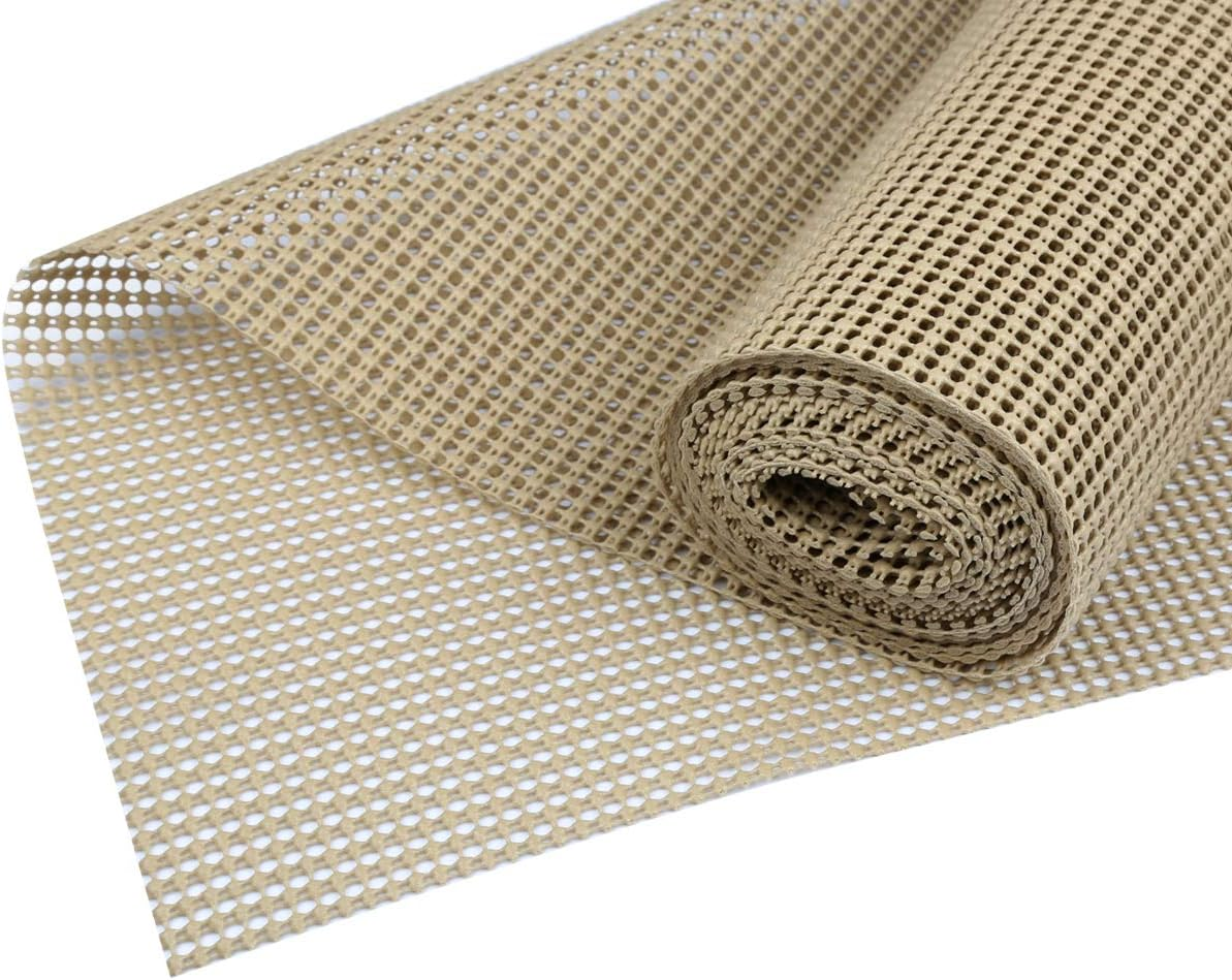 Non-Adhesive Kitchen Cabinet Shelf Liner 17.5x10Ft for Drawers Pantry Cupboards  