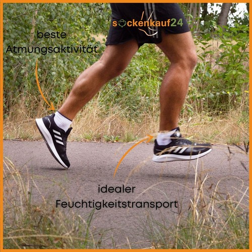 Sneakersy Skarpety Męskie Damskie Quarter Skarpety sportowe Podeszwa frotte (6 | 12 | 24 pary) - Zdjęcie 21 z 27