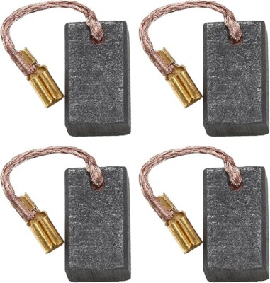 4 PC Carbon Brush for Bosch GWS 17-125 CIE Power Tool 1607000V37 (0.23x0.39x0.66