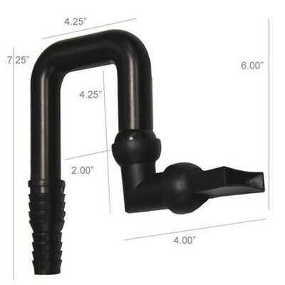 odyssea U-Tube tube/snake with Directional Return 3/4 inch - 1 inch NIB aquarium