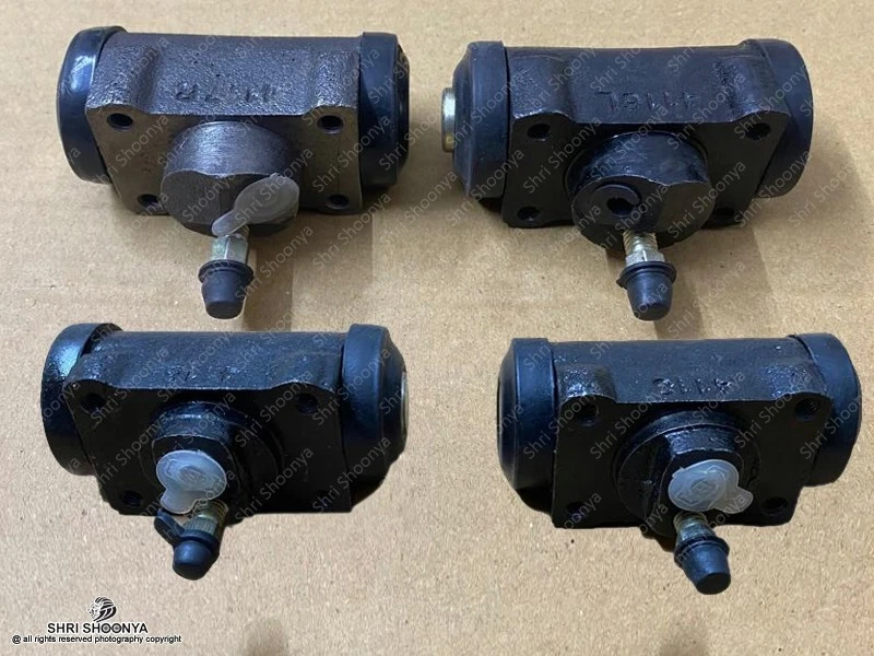 Wheel Cylinder Assembly Set Front 1-1/8"+Rear 7/8" Mahindra Jeeps - Image 2 of 3