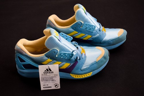 Adidas ZX 8000 sneaker vintage scarpe scarpe scarpe anni '90 1998 40 NUOVE - Foto 2 di 14