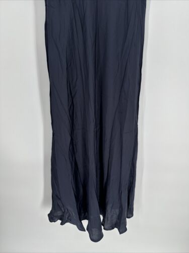Abito donna ASTR slip taglia XS Zola seta corpetto fumè lunghezza media blu navy NUOVO - Foto 6 di 11