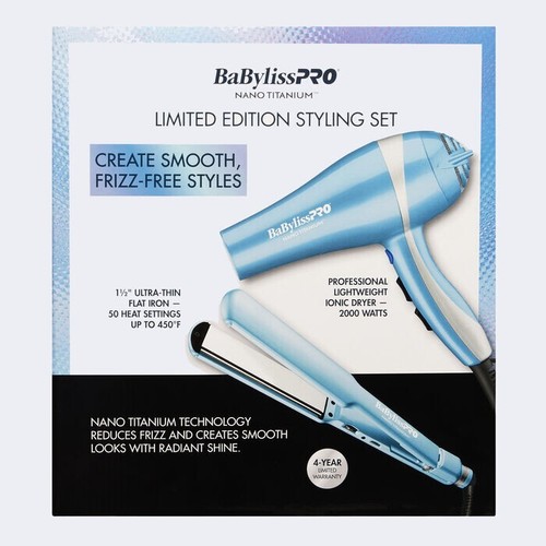BaBylissPRO Nano Titanium Limited Edition Holiday Prepack | BNTPP58-24 - 第 3/4 張圖片