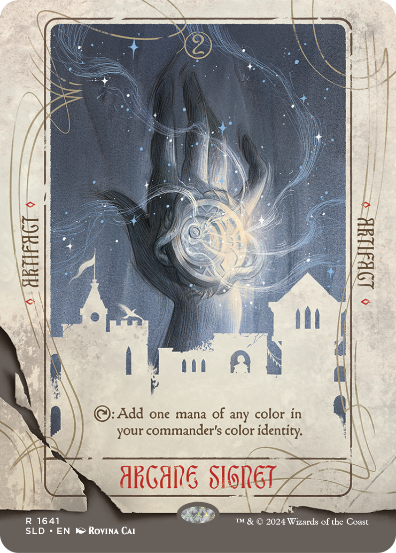 Magic the Gathering (MTG) Secret Lair Artist Series: Rovina Cai