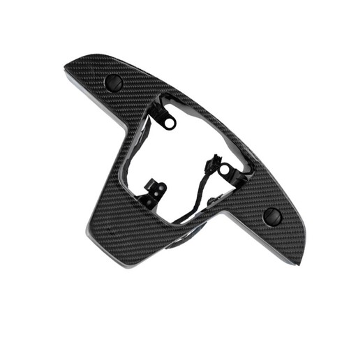 Steering Wheel Cover Trim & Button Carbon Fiber For Tesla Model S/X 2021-2023 - Bild 8 von 12