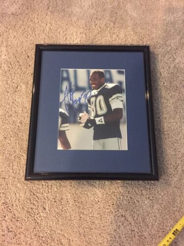 ALVIN HARPER Signed 8x10 Photo Framed Autograph Dallas Cowboys NFL - Picture 1 of 4