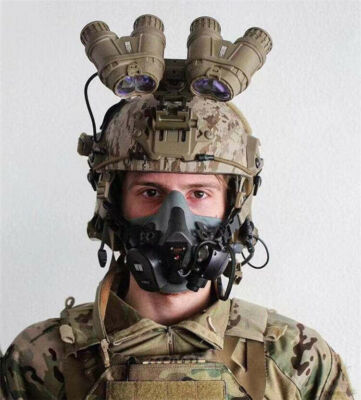 TMC Tactical Phantom Ghost parachute breathing DUMMY Mask HALO