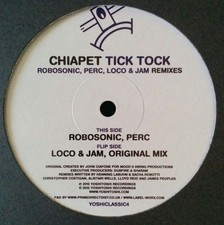 Chiapet - Tick Tock Remixes - Vinyl Record 12 - F4593z
