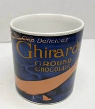 Vintage 1997 Ghirardelli’s Ground Chocolate California Pantry Large Coffee Mug