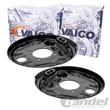 2X VAICO SPRITZBLECH BREMSSCHEIBE HINTEN passend für SMART CABRIO CITY-COUPE CRO