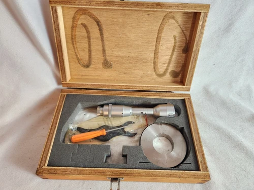 Tesa tri-o-bor 1.2-1.6", 0.0002" resolution 3 Point Bore Micrometer 