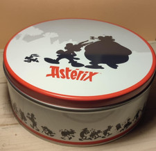 ASTERIX - BOITE A BISCUITS COLLECTOR EN METAL - ASTERIX, OBELIX, IDEFIX - NEUF