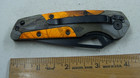 Schrade Old Timer 1100103 Camo Orange Gray Single Black Blade Locking Knife — photo 2