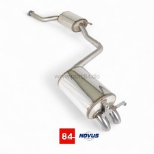 Mercedes-Benz 190E W201 Sportabgasanlage mit Einzelflansch ab Kat 55 mm aus Edel