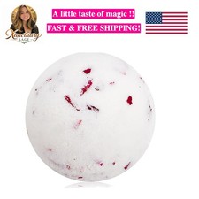 Bath Bombs for Women Spa Gift Set with Rose Milk Essential Oils Sea Salt Mois...