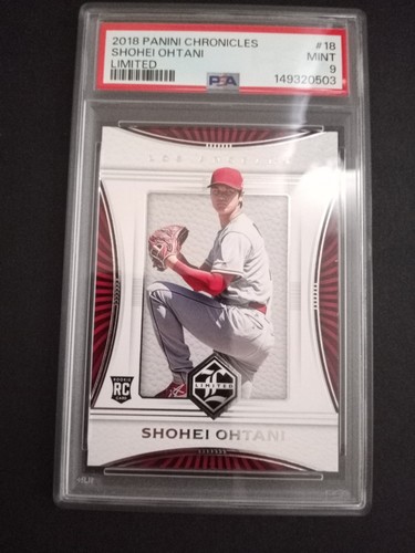  2018 Panini Chronicles Limited Shohei Ohtani RC PSA 9